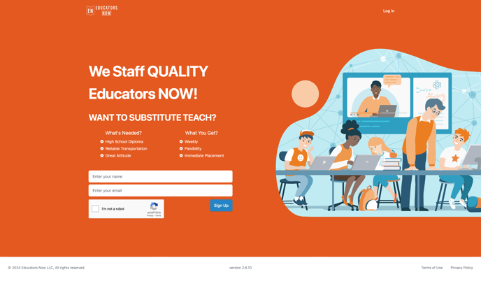 Landing Page